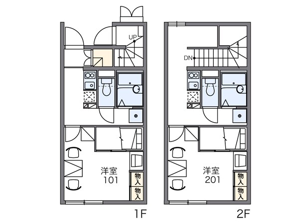 西脇市駅 徒歩11分 2階の物件間取画像